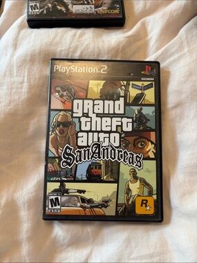Sony PlayStation 2 Grand Theft Auto: San Andreas – Multicolor Cover